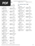 Final Heat Sheets