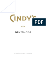 Cindys Beverage Menu 2023 Featured Cocktail PDF