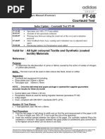 Adidas Testing Method for Footwear Components | PDF | Shoe | Materials