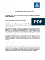 Conditions Generales Service Aeroweb PDF