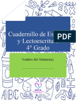 Cuadernillo de Español y Lectoescritura