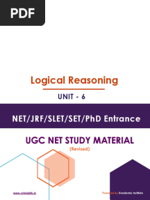 Unit 6 - Logical Reasoning