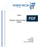 Tarea 10 Historia Ariana PDF