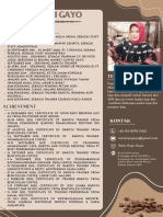 CV Resume Pekerjaan Professional Barista Cafe Senior PDF