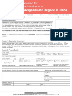 2024 Application Forms - ReAdmission PDF