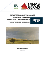 Caracterização dos municípios produtores de queijo na Serra Geral