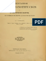 Domingo F. Sarmiento - Comentarios A La Constitución