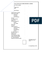 Format Cover Rapot Biodata Siswa