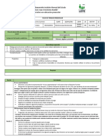 Plan de trabajo preescolar sobre resolución de conflictos y conteo