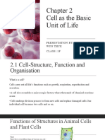 Cell as the Basic Unit of Life