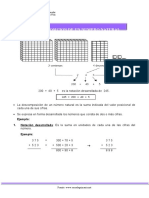 Descomposicion centena