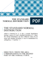 The Standard Normal Distribution