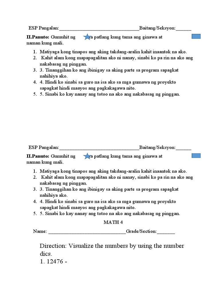Activity Sheets | PDF