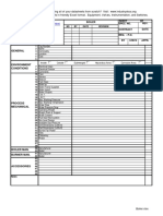 Professionally designed datasheets for equipment, valves, instrumentation and switches