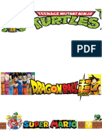 Tortugas, Mario, Dragonball