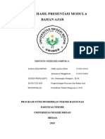 Laporan Hasil Presentasi Modul 6 Bahan Ajar