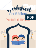 28 Worksheet Anak Islam