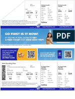 Go First - Airline Tickets and Fares - Boarding Pass