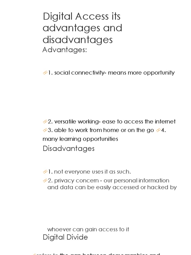 Week 1a digital access pdf internet communication