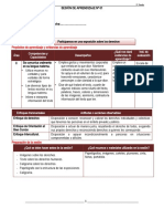 Sesiones de Aprendizaje Mayo - 3°