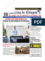 Periódico Noticias de Chiapas, Edición Virtual Miércoles 10 de Mayo de 2023