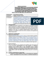 TDR Especialista Gestion Ambiental PJ PDF