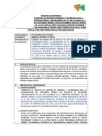 11. TDR gestión de permisos y Factibilidad de servicios