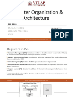 Computer Organization & Architecture Lecture
