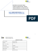 Estructura Portafolio de Evidencias