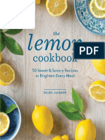 The Lemon Cookbook - Jackson, Ellen Español PDF