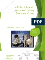 The Role of Islamic Government during Economic Crises