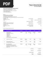 Bunch Microtechnologies Invoice