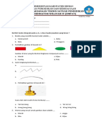 Soal Ujian SBDP IKM KLS 1