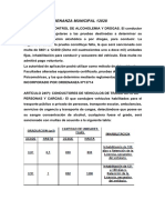 Ordenanzas Licencia Conducir PDF