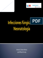 Infecciones Fungicas en Neonatologia