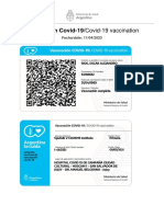 Certificado Vacuna COVID PDF
