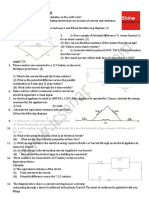 10th CBSe - CURRENT ELECTRICITY QUESTIONS