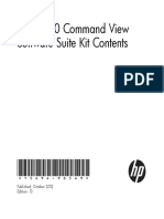 HP P6000 CV Kit Contents