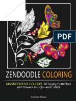 Zendoodle Coloring - Magneficent Colors - 30 Lovely Butterflies and Flowers To Color and Exhibit (PDFDrive)