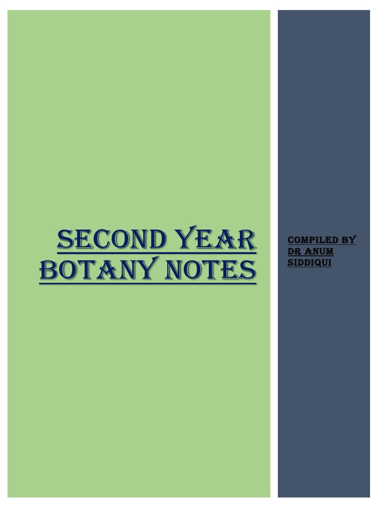 Botany visual data 8