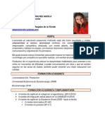 Hoja de Vida Diana Sánchez Actualizada 2023 PDF
