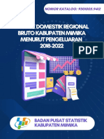 Produk Domestik Regional Bruto Kabupaten Mimika Menurut Pengeluaran 2018 - 2022 PDF