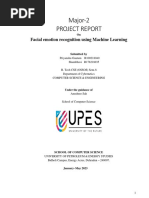 Final Report On Facial Emotion Detection Using Machine Learning