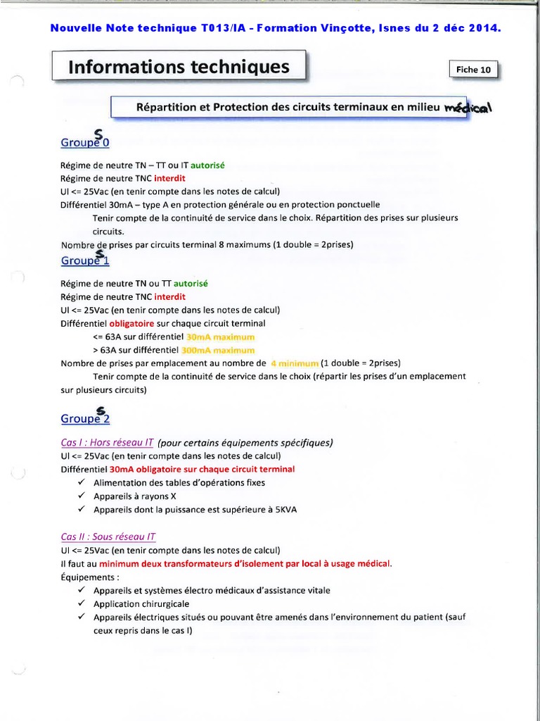Note technique Vinçotte 2014 | PDF
