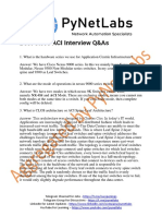 Cisco ACI Interview Questions