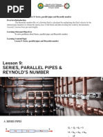 Pipes in Series and Parallel Analysis | PDF | Discharge (Hydrology ...