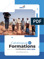Catalogue de formations OIFC 2023