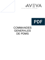 Commandes Generales PDMS V11.3 - 2003
