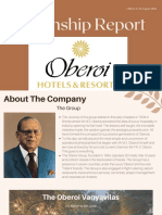 The Oberoi Internship (20040621018) PDF
