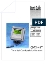 CDTX-45T Toroidal Conductivity Monitor User Manual